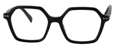 Afro Motif Women Eyeglasses: Eno - Black - SpecSMART Eye Clinic (Front View)